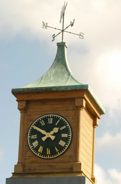 Little Bridge House clock tower