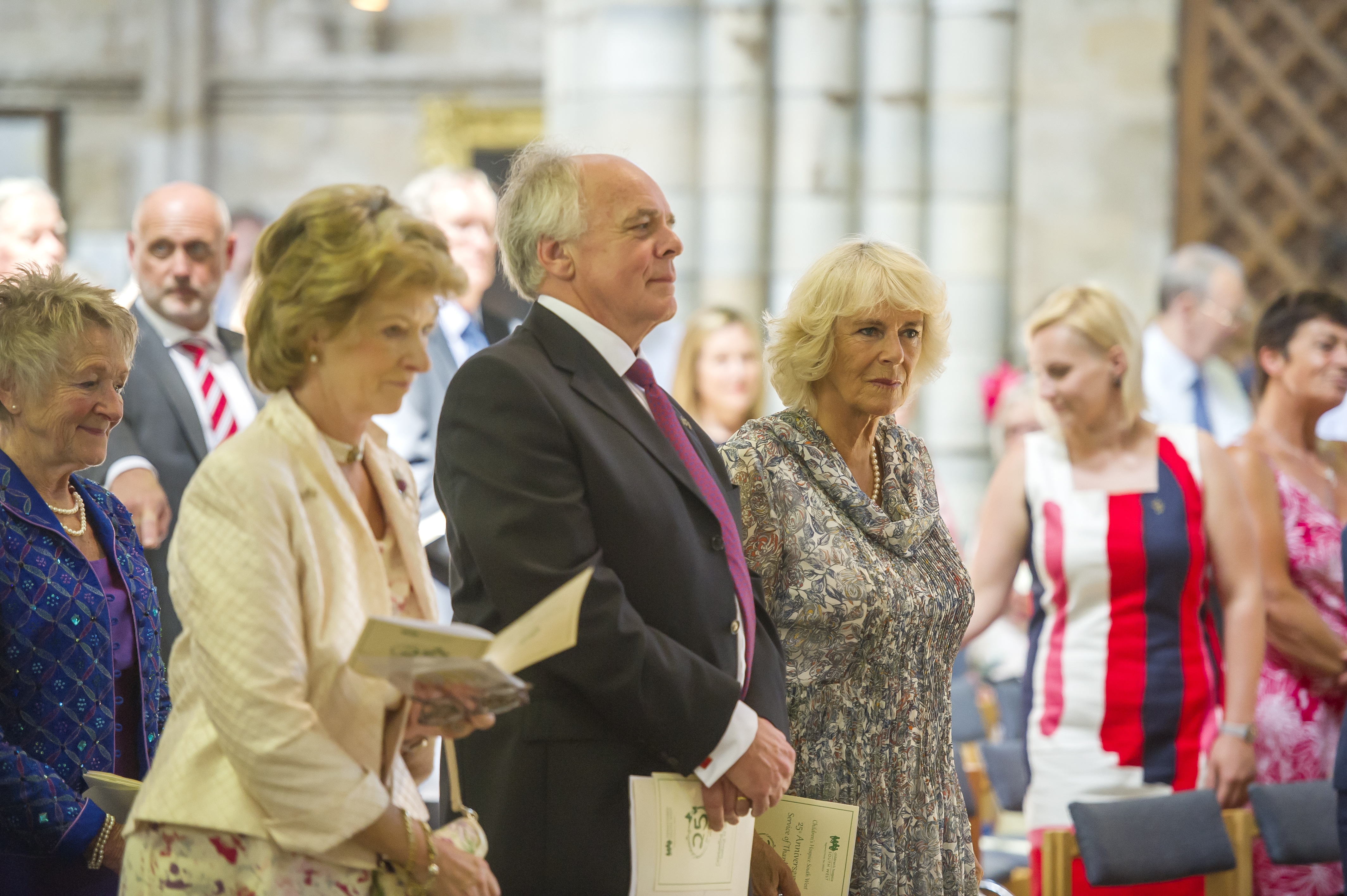 HRH The Duchess of Cornwall attends our Service of Thanksgiving