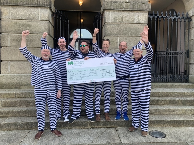The prisoners are released after raising over £7000
