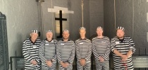 All the prisoners next to the hanging pit at Bodmin Jail thumbnail