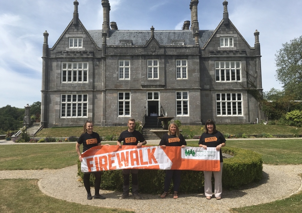 Kitley House - the venue for Firewalk Plymouth