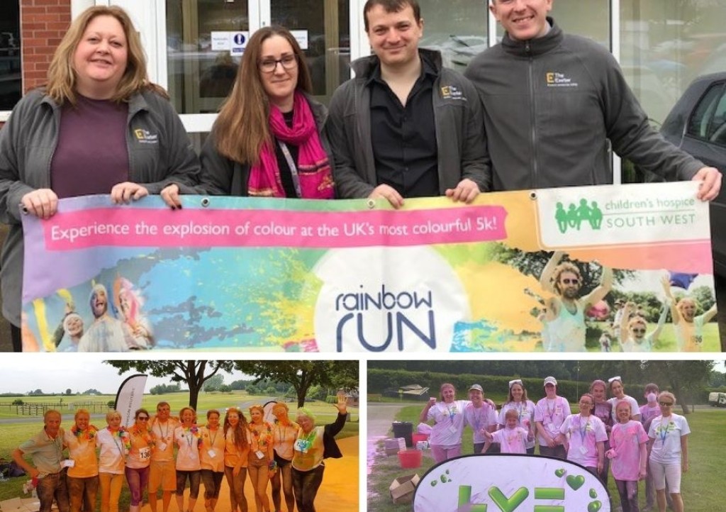 The Exeter, Thomson Reuters and Liverpool Victoria are sponsoring Children’s Hospice South West’s Exeter Rainbow Run 2019