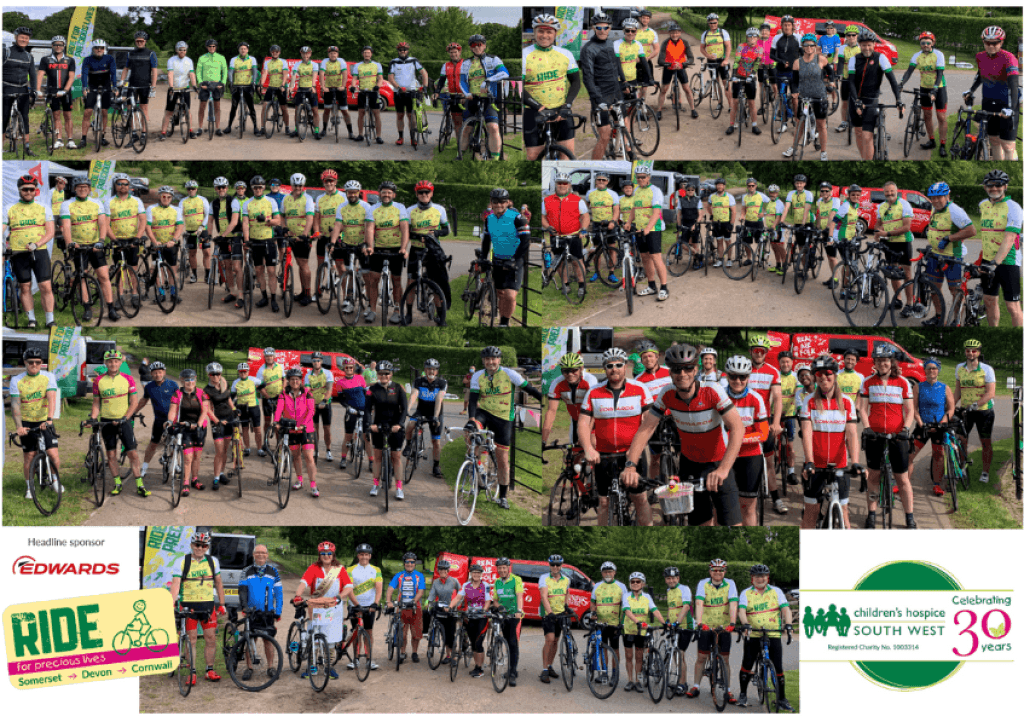 100 cyclists took part in CHSW's Ride for Precious Lives