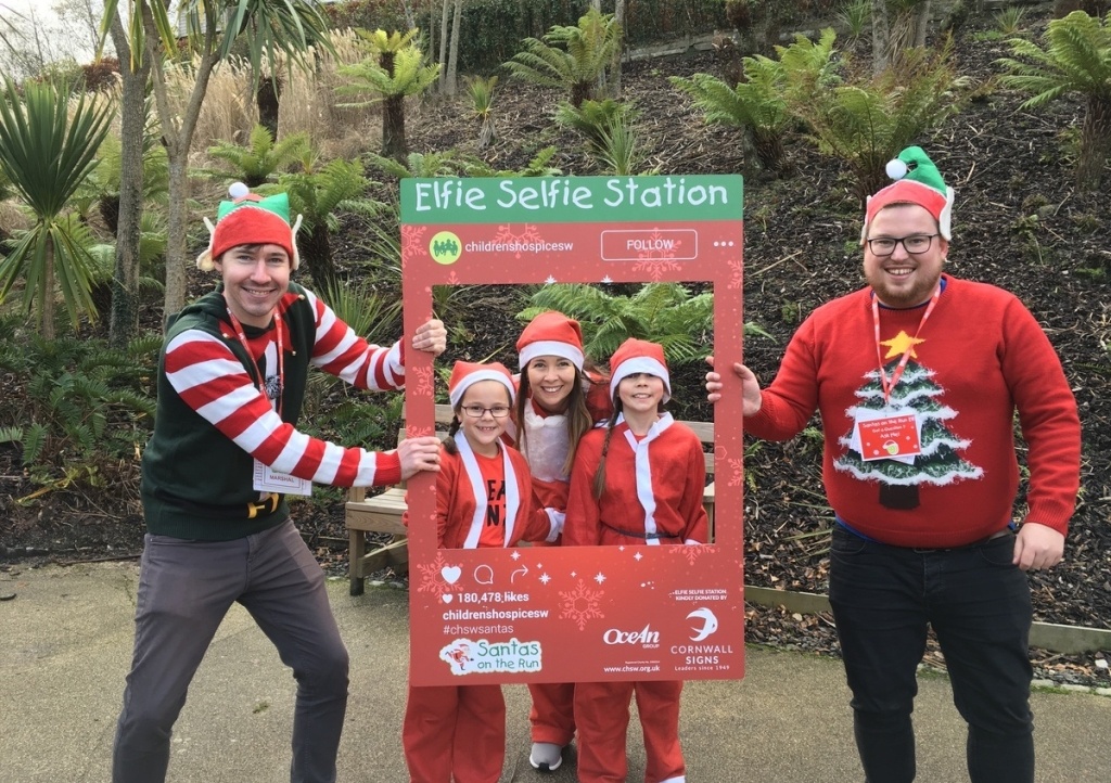 Big Box Advertising will be sponsoring the Elfie Selfie station at Santas on the Run