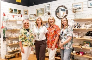 Platforce volunteers in CHSW shop