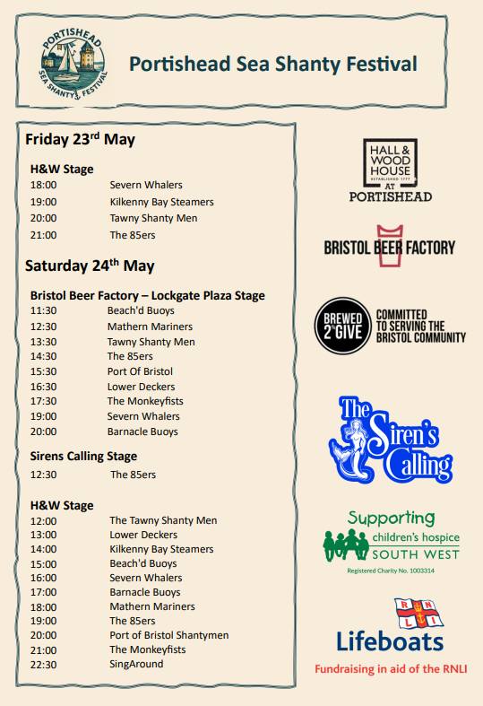 portishead sea shanty festival