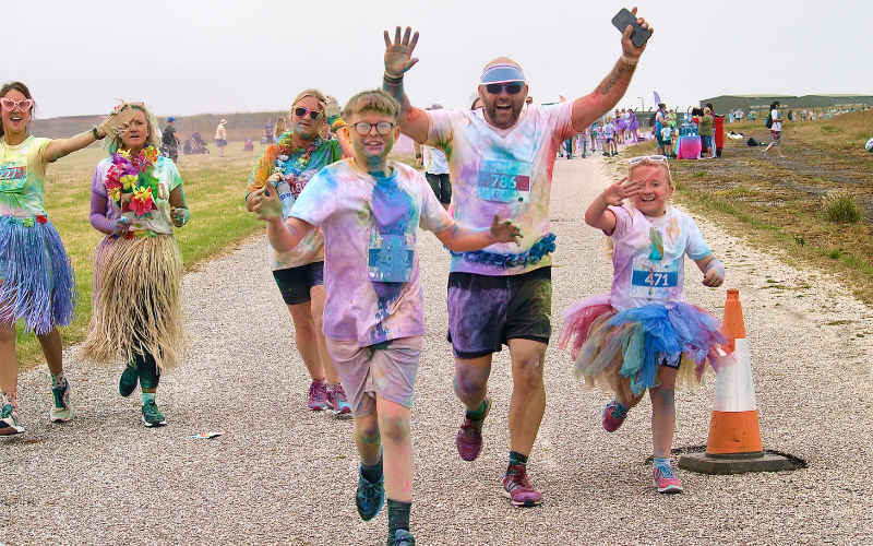 Children’s Hospice South West’s popular colourful fun run is back ...