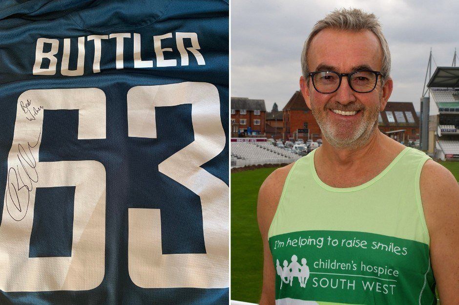 Marathon man Andy's big-hitting eBay auction for children's hospice ...