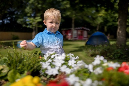 Boy in the LBH garden