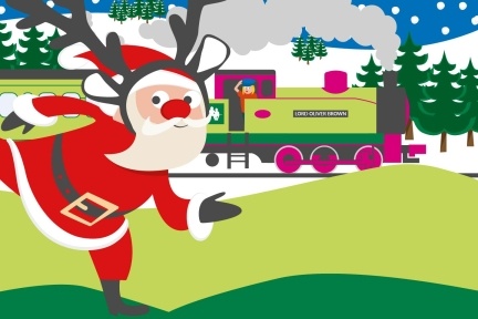 Santas on the Run Plym Valley Railway 2025