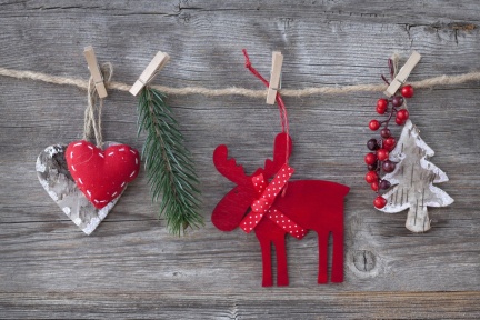 Christmas crafts and decorations