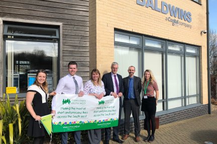 Staff from Baldwins' South Molton and Holsworthy offices