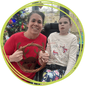 Freya and mum, Kelly