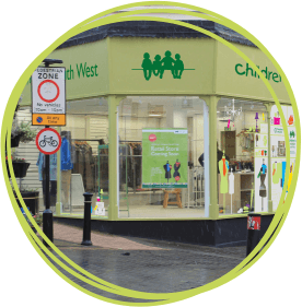 The Children's Hospice South West shop in Brixham 