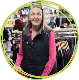 Children’s Hospice South West Brixham shop manager Wendy Roberts