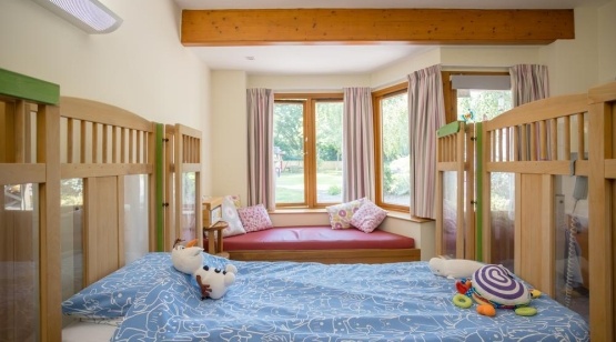 Children's bedroom at Little Bridge House