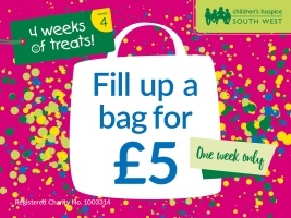 4 weeks of treats! Fill a bag £5 Bristol Little Steps Shop 4 weeks of treats! Fill a bag £5 Bristol Little Steps Shop