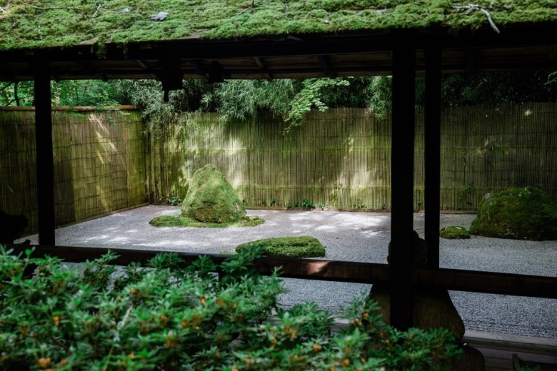 Japanese zen garden