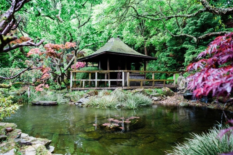 Japanese Garden tea house