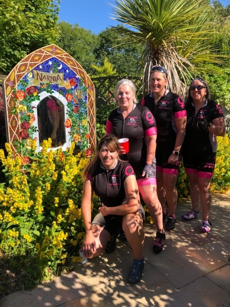 Birds on Bikes at Little Bridge House