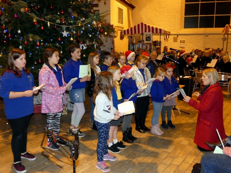 The Light Up a Life service at Bideford Pannier Market. Picture by Graham Hobbs