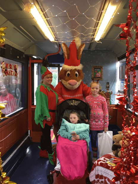 Gary the Stagecoach Rabbit at Little Bridge House