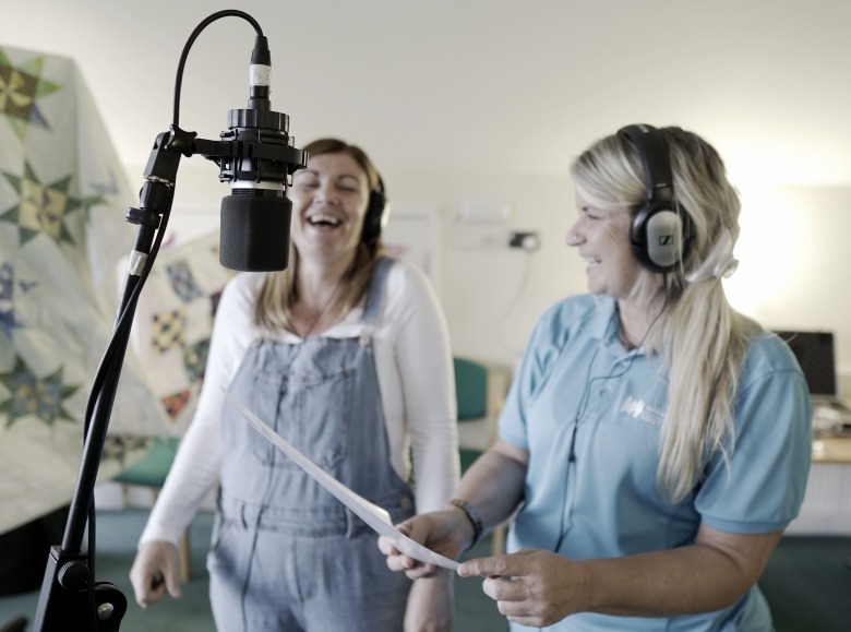 CHSW choir recording song Harbour Walls