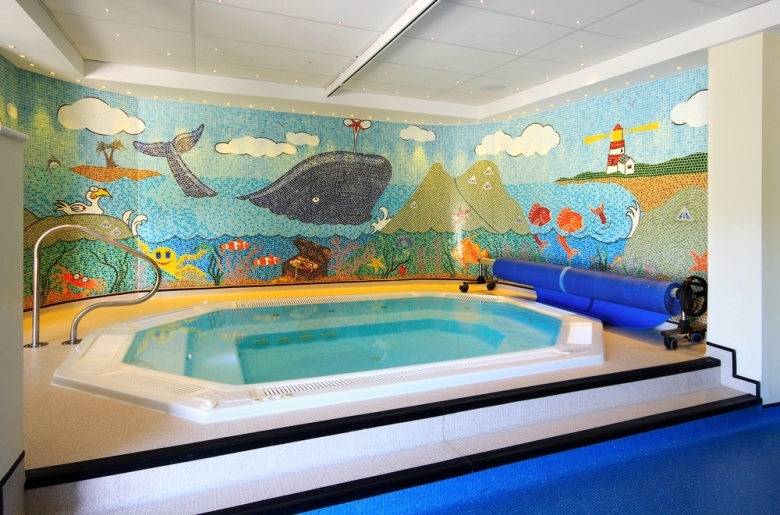 Hydrotherapy pool at Charlton Farm, Bristol