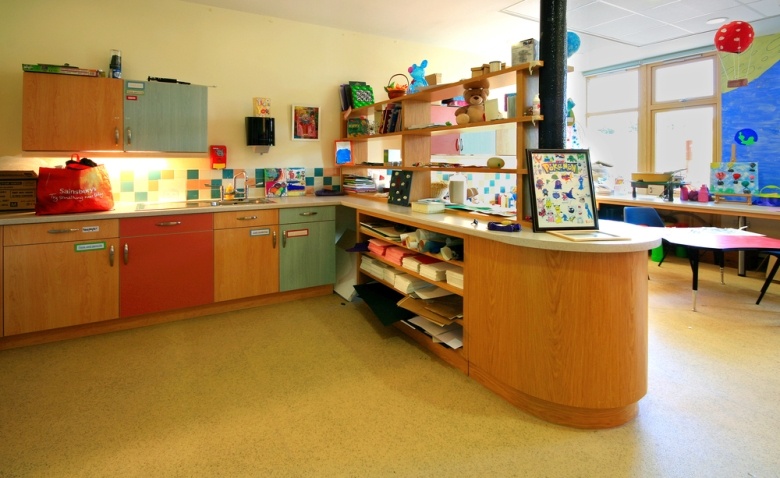 Messy play room at Charlton Farm