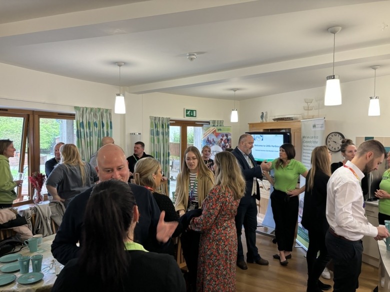 Group of delegates at the Little Harbour Business Club Breakfast