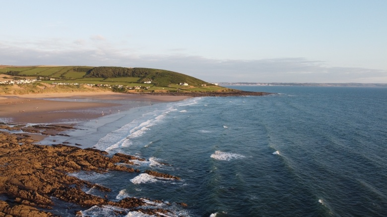 Croyde beach