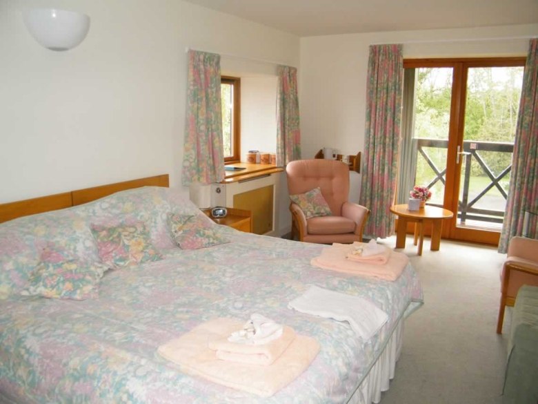 Family accommodation - bedroom at Little Bridge House