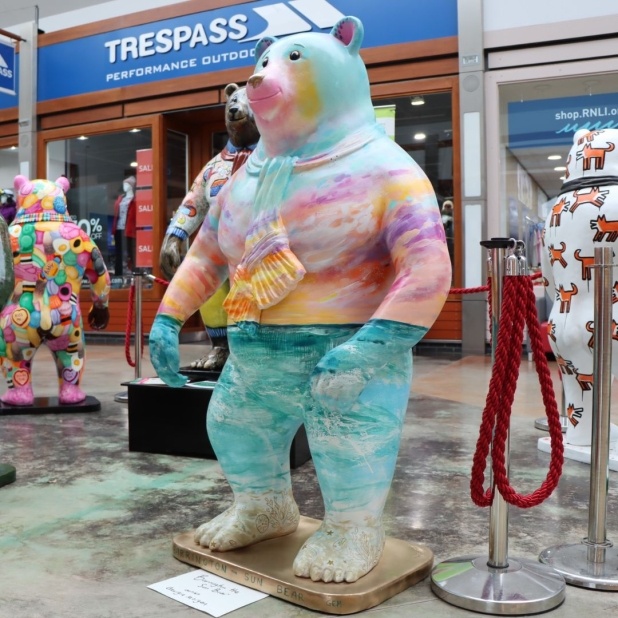 The bears on display at Affinity Devon