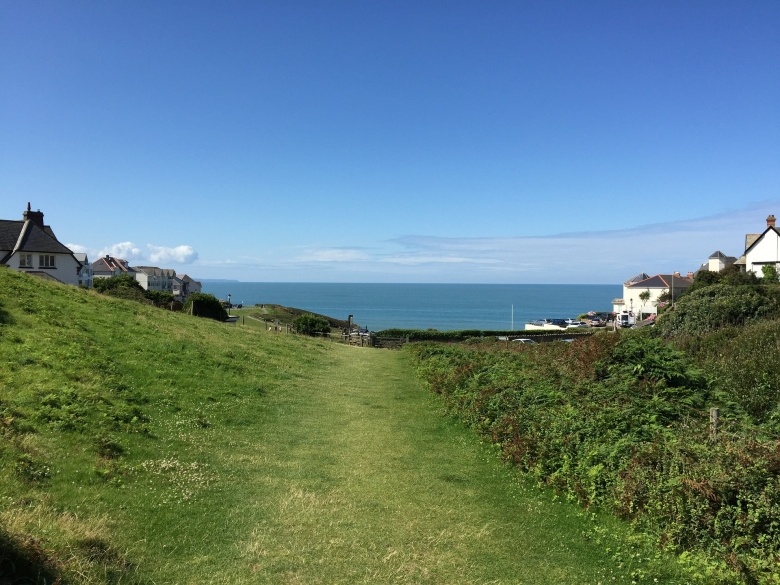 Entering Woolacombe from the South West Coast Path