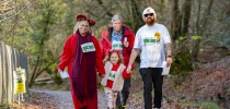 Family running in the fun run thumbnail
