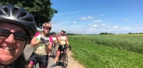 Birds on Bikes team enroute thumbnail