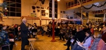 The Light Up a Life service at Bideford Pannier Market. Picture by Graham Hobbs thumbnail