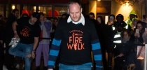 CHSW Firewalk event participant walking on hot coals thumbnail
