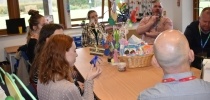 Delegates doing arts and crafts at Little Harbour thumbnail