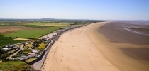 aerial photo of Brean Down, Burnham-on-Sea thumbnail