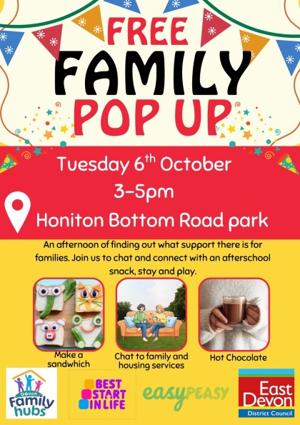 Free family pop up poster