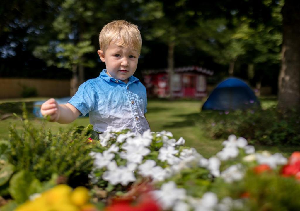 Boy in the LBH garden