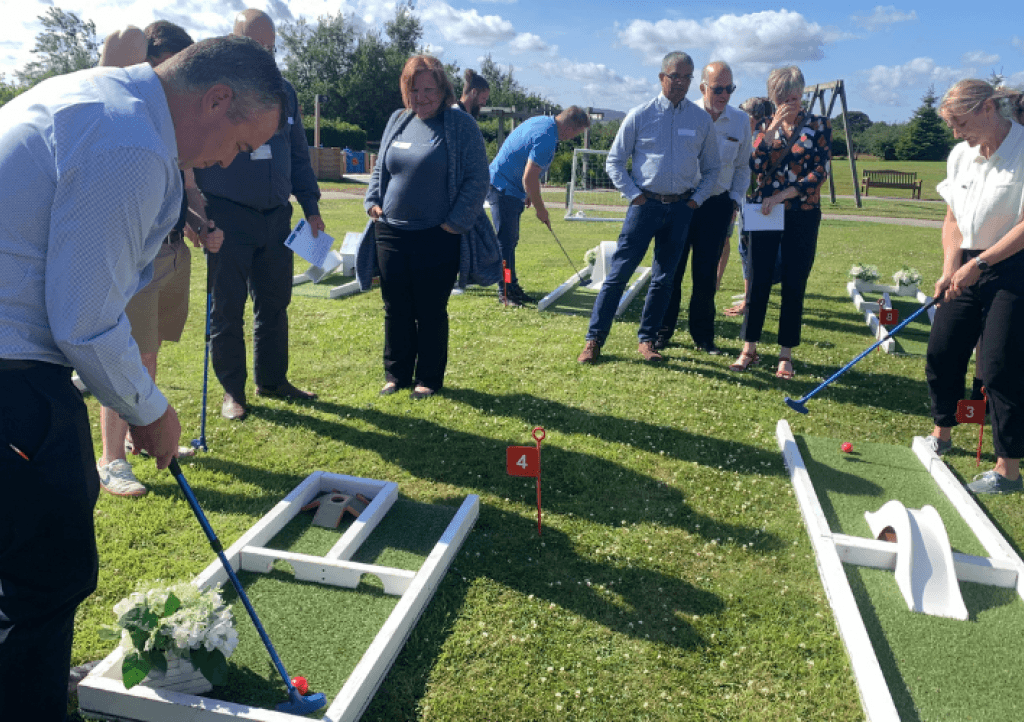 Golf at Biz Club event