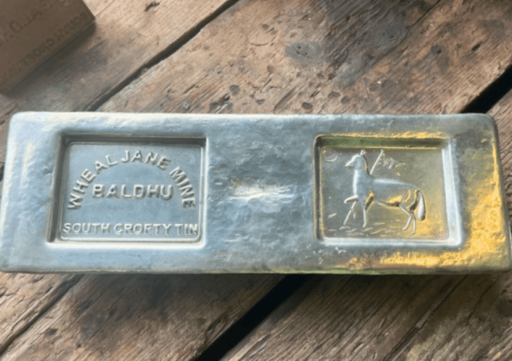 Cornish tin ingot