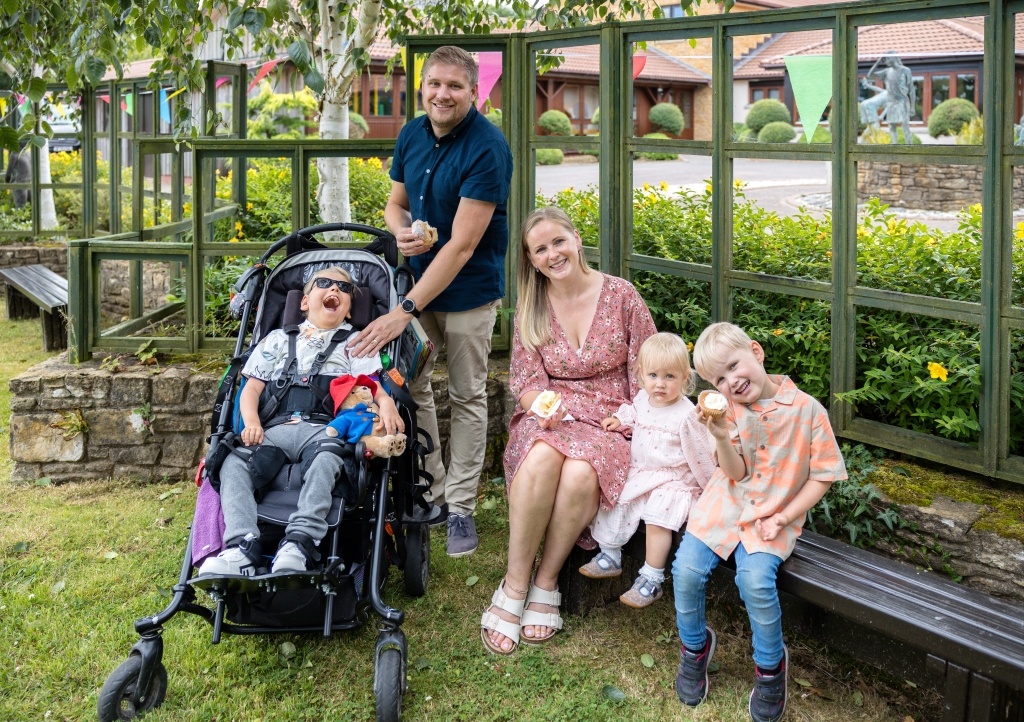 Family time at Little Bridge House