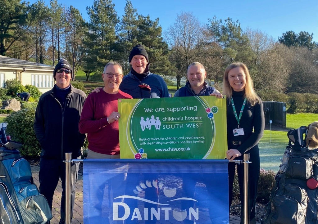 Dainton Park Captain cheque presentation