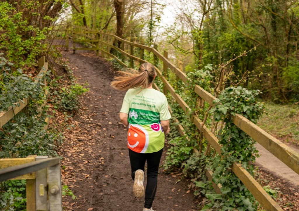 woman running