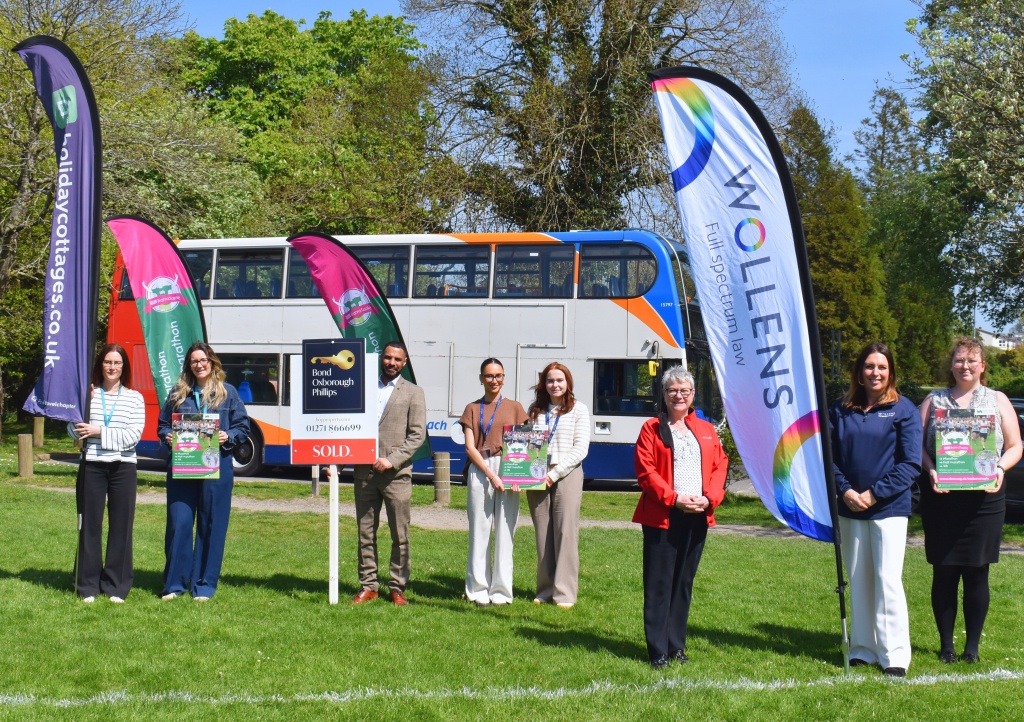 RUN Barnstaple sponsors at Rock Park