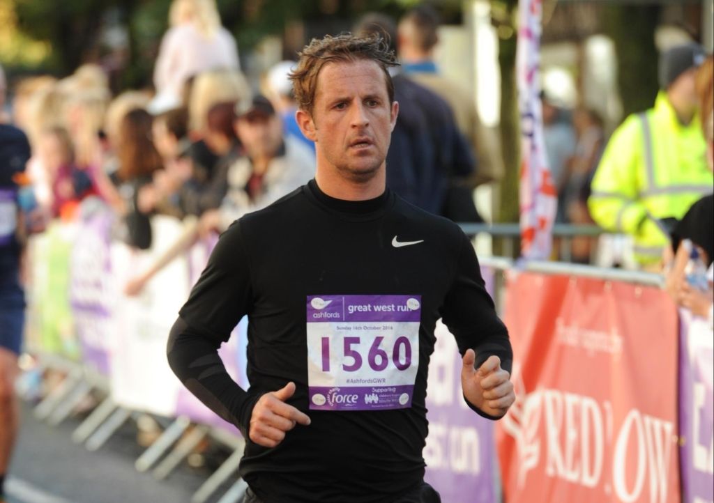 Jamie Vittles is running the London marathon in support of CHSW