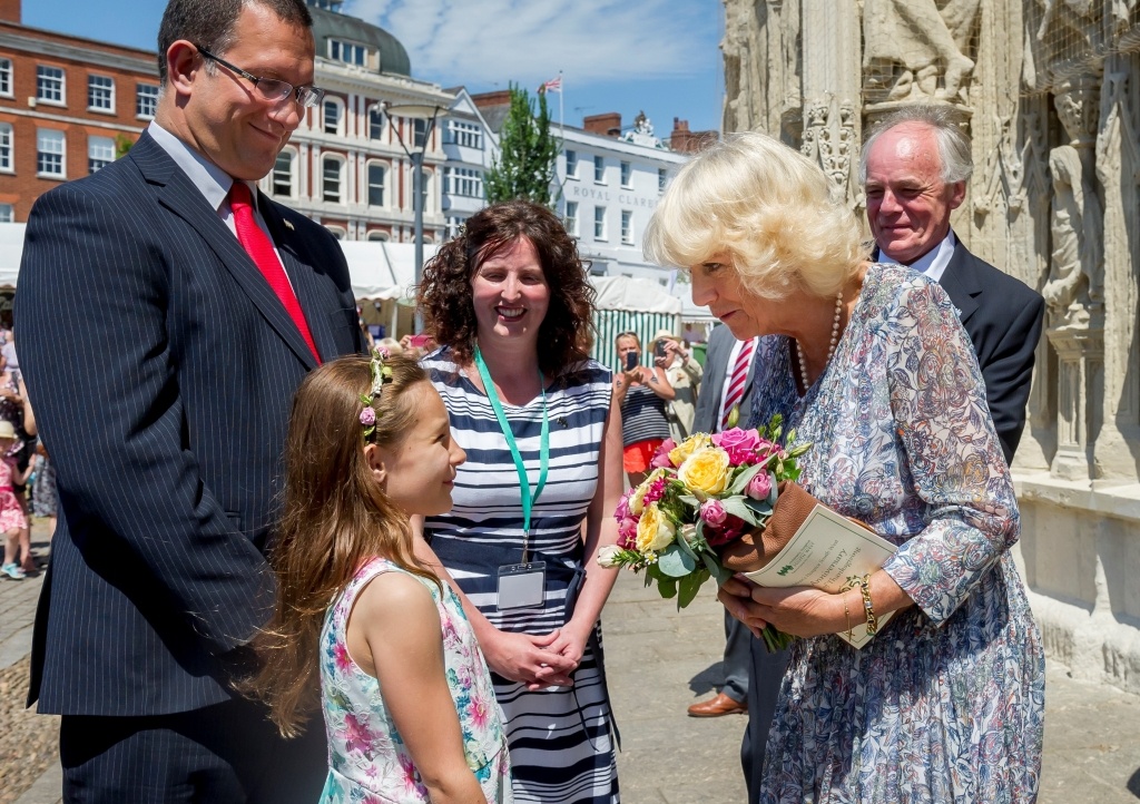 HRH The Duchess of Cornwall attends our Service of Thanksgiving